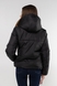 Куртка однотонная женская 04 48 Черный (2000989960935D) Фото 4 из 14