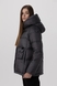 Куртка зимова жіноча Feenegere 8360 50 Темно-сірий (2000989859369W) Фото 2 з 23