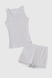 Піжама жіноча 23148-1 XL Сірий меланж (2000990654502S) Фото 7 з 14