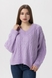 Пуловер однотонний жіночий Park karon 5857 One Size Бузковий (2000990151612W) Фото 2 з 11