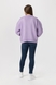 Пуловер однотонний жіночий Park karon 5857 One Size Бузковий (2000990151612W) Фото 5 з 11