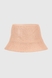 Шляпа пляжная женская 726-3 One Size Пудровая (2000990606105S) Фото 1 из 5