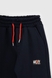 Спортивні штани з принтом для хлопчика Pitiki 2001-1 128 см Темно-синій (2000990094292W) Фото 9 з 12
