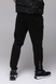 Спортивні штани чоловічі завужені Tommy life 84945 2XL Чорний (2000989534624D) Фото 2 з 11