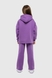 Спортивный костюм (худи, штаны) для девочки Ecrin 4610 128 см Фиолетовый (2000990093394W) Фото 3 из 25