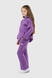 Спортивный костюм (худи, штаны) для девочки Ecrin 4610 128 см Фиолетовый (2000990093394W) Фото 2 из 25