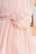 Сукня бальна з візерунком для дівчинки Wecan 24148 110 см Персиковий (2000990342997A) Фото 6 з 14