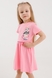 Платье однотонное для девочки 3106 116 см Розовый (2000990346636S) Фото 2 из 12