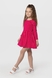 Платье с принтом для девочки Deniz Горох 116 см Малиновое (2000990250971D) Фото 1 из 12