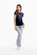 Вишиванка футболка жіноча Зоряна ніч 4XL Синій (2000989887393A) Фото 5 з 13