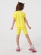 Костюм футболка+шорты для девочки Baby Show 16408 110 см Желтый (2000990474117S) Фото 3 из 15