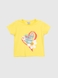 Костюм футболка+шорти для дівчинки Baby Show 16408 110 см Жовтий (2000990474117S) Фото 7 з 15
