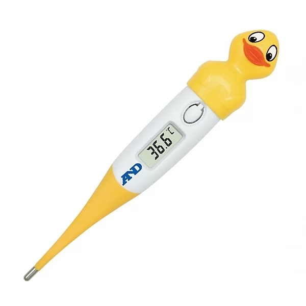 Фото Термометр медицинский электронный Lindo DT-111G Утенок Разноцветный (2000990110077)