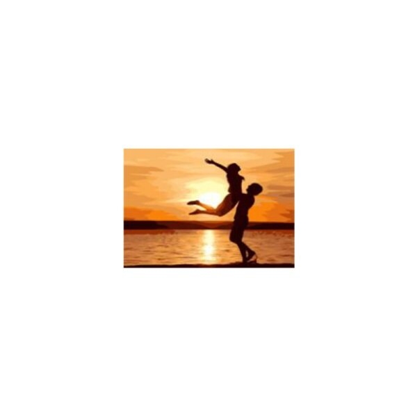 Фото Набір для творчості Babylon DIY живопис по номерам Танець на заході сонця (2000903603757)