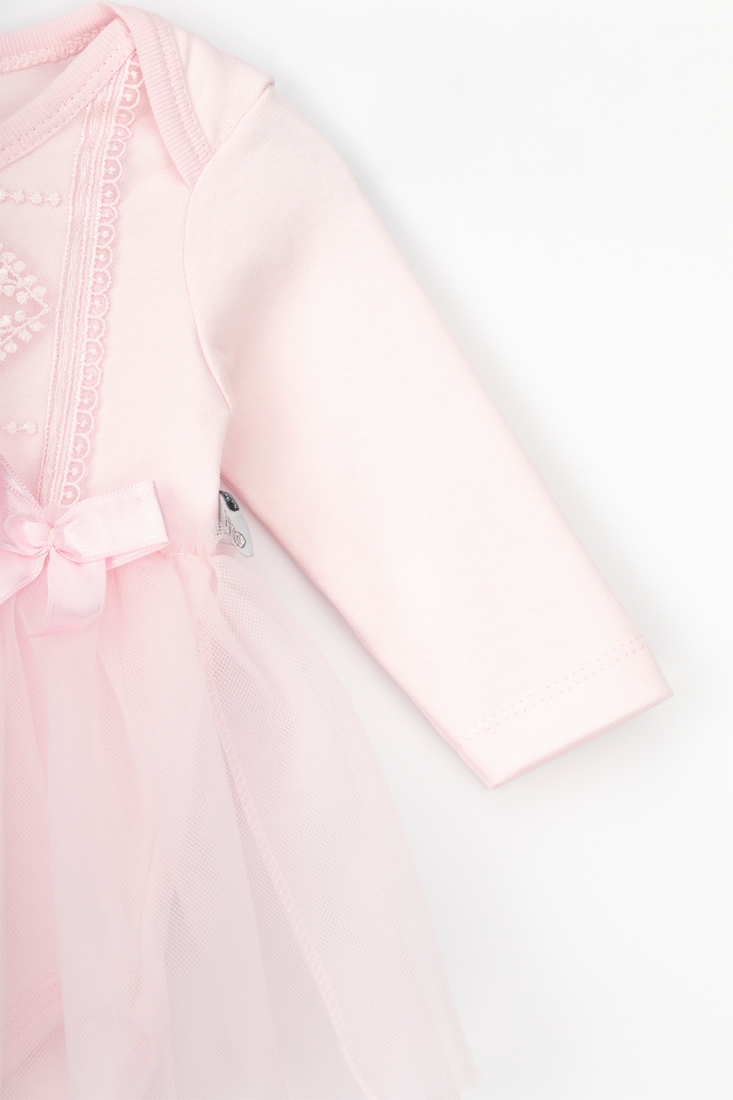 Фото Боди-платье праздничное Mini born 2199 74 см Розовый (2000989765707D)