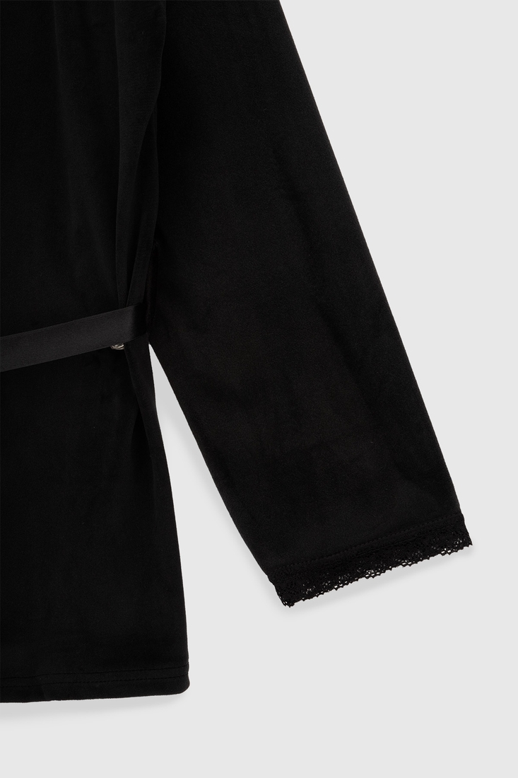 Фото Комплект халат+піжама жіночий Mihra 13402-1 2XL Чорний (2000990159793A)
