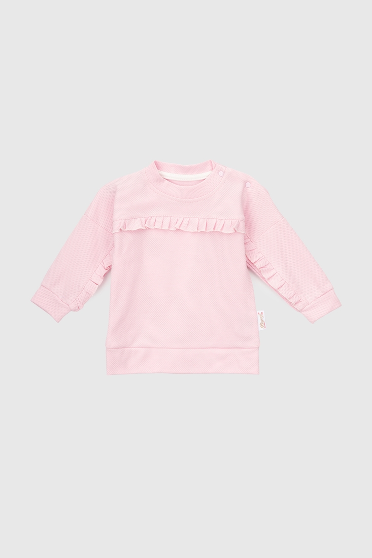 Фото Костюм (світшот+штани) для дівчинки Beyaz Bebek 2181 92 см Рожевий (2000990302441D)