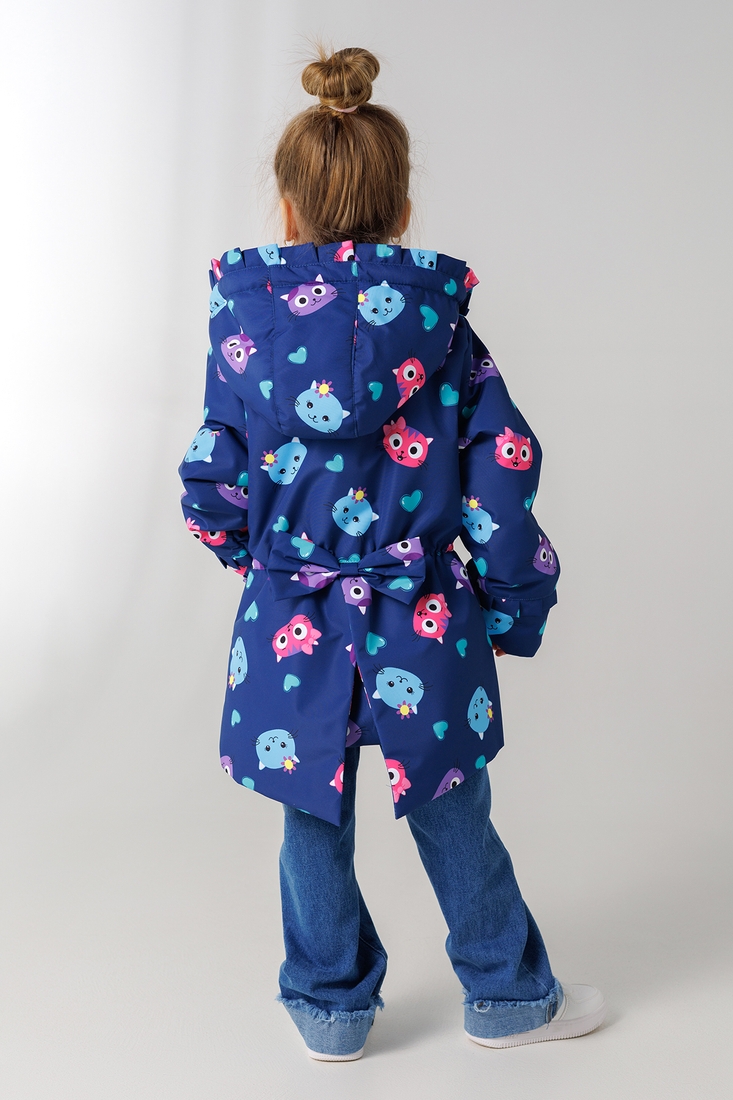 Фото Куртка для дівчинки B-2323 104 см Темно-синій (2000990257024D)