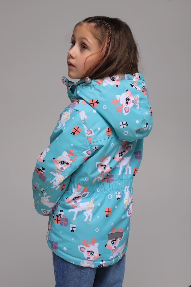 Фото Куртка для девочки Snowgenius D442-013 140 см Мятный (2000989274179D)