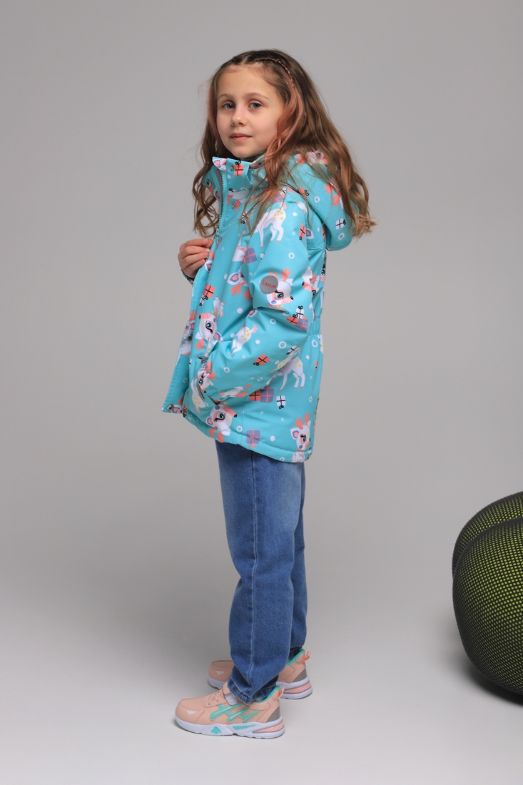 Фото Куртка для дівчинки Snowgenius D442-013 116 см М'ятний (2000989274131D)