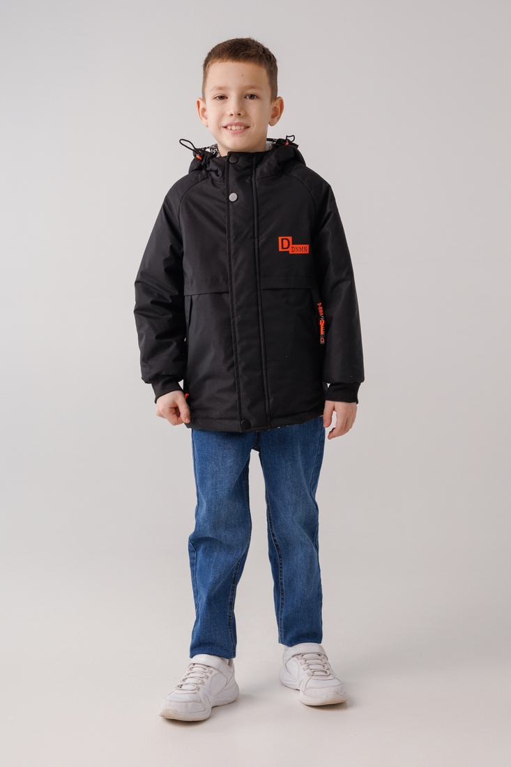 Фото Куртка для мальчика 23-26 116 см Черный (2000990284600D)
