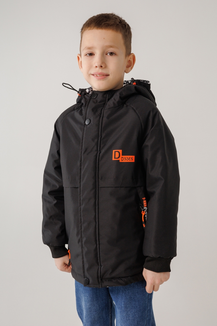 Фото Куртка для хлопчика 23-26 116 см Чорний (2000990284600D)