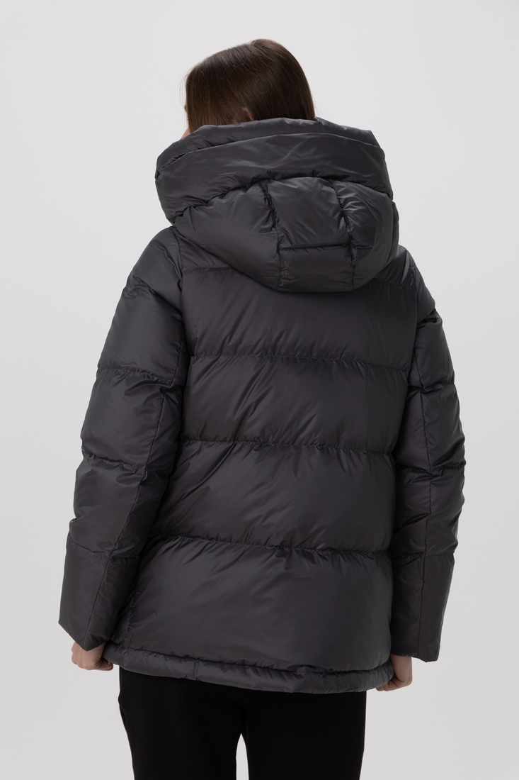 Фото Куртка зимова жіноча Feenegere 8360 42 Темно-сірий (2000989859314W)