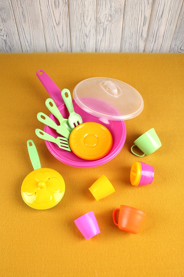 Фото Набор продуктов "Посуда" DEDE DEDE-01468 Фиолетовый (2000989506430)