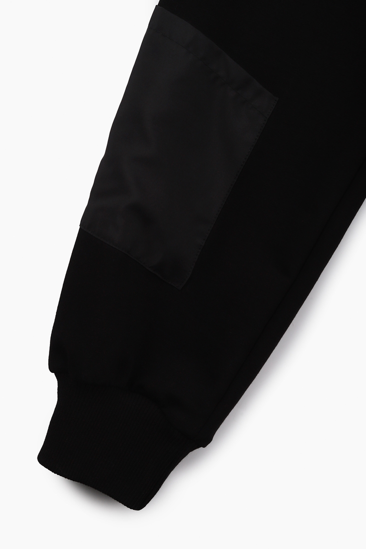 Фото Спортивные штаны для мальчика однотонные X-SHOW 11199 128 см Черный (2000989445609D)