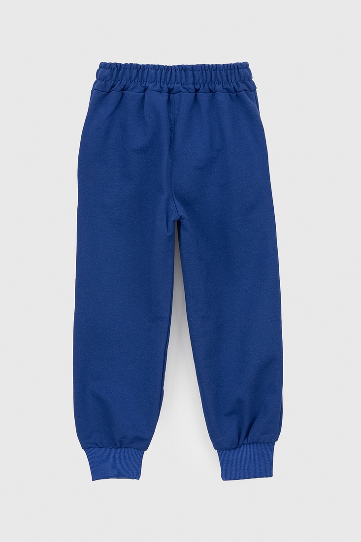 Фото Спортивні штани з принтом для хлопчика Atescan 804 104 см Електрік (2000990131362D)