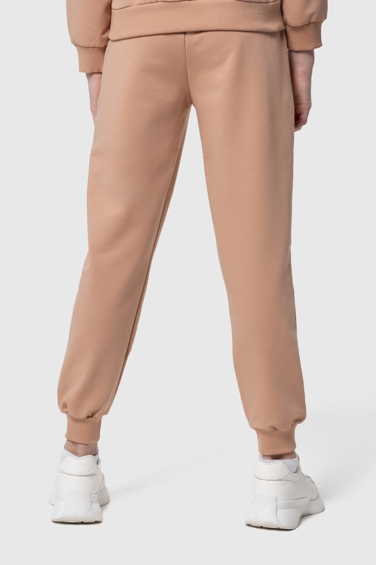 Фото Спортивні штани однотонні для дівчики Atabey 10353.2 146 см Бежевий (2000990156532D)