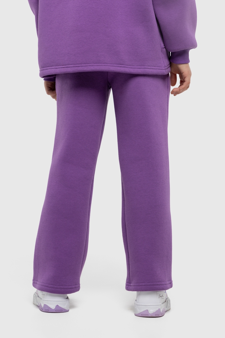 Фото Спортивный костюм (худи, штаны) для девочки Ecrin 4610 128 см Фиолетовый (2000990093394W)