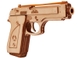 Механічно сувенірно-колекційна модель "Пістолет М1" 0319 (4820195190319) Фото 3 з 5