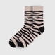 Шкарпетки жіночі ШЖК144-024-1123 Тигровий принт 23-25 Світло-бежевий (2000990199782A) Фото 3 з 7