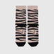 Шкарпетки жіночі ШЖК144-024-1123 Тигровий принт 23-25 Світло-бежевий (2000990199782A) Фото 7 з 7