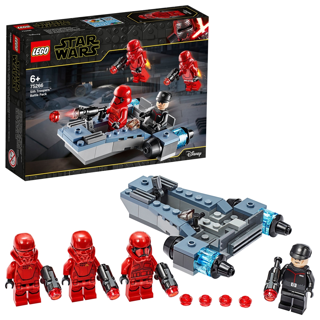 Фото Конструктор LEGO Star Wars Боевой набор штурмовики ситхов (75266)
