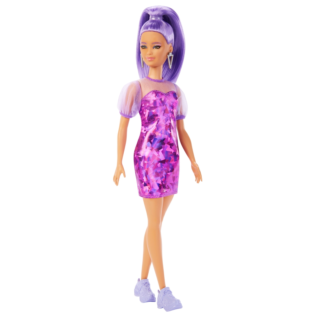 Фото Кукла Barbie "Модница" в фиолетовых оттенках HBV12 (194735002078)