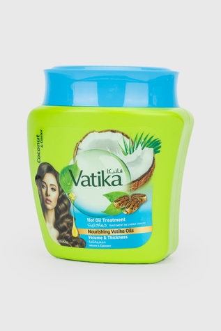 Фото Маска для об`ємного, густого волосся DABUR VATIKA 500 мл (6291069710205)