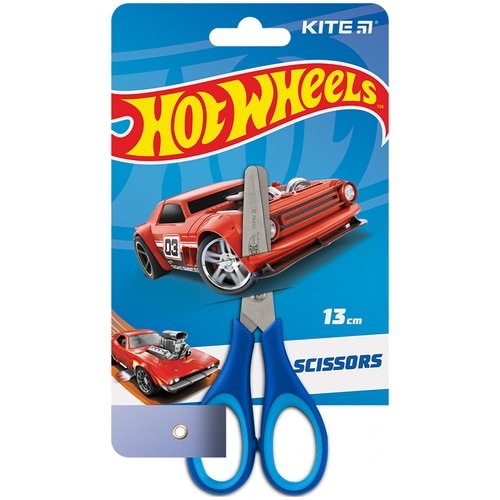 Ножницы детские Kite "Hot Wheels" 13см HW23-123 (4063276149138)