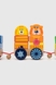 Деревянная игрушка Поезд MUWANZIWANJU DSQXS-9025 Разноцветный (2002014992874) Фото 2 из 4