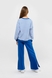 Костюм (реглан+штани) для дівчинки Viollen 2183 128 см Синій (2000989927372D) Фото 3 з 20