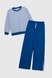 Костюм (реглан+штани) для дівчинки Viollen 2183 128 см Синій (2000989927372D) Фото 10 з 20