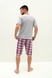 Пижама мужская брюки+шорты,L 5135 Разноцветный (2000988978627S) Фото 2 из 11