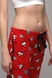 Пижама низ штаны Tutku Пташки XL Красный (2000989406488A) Фото 2 из 7