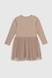 Сукня з принтом для дівчинки Pop Fashion 7343 116 см Капучино (2000990249197D) Фото 10 з 13