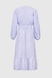 Платье с узором женское 2410 XL Голубой (2000990474230D) Фото 11 из 12