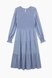 Сукня жіноча однотонна W23-10 XL Блакитний (2000989402596D) Фото 6 з 13