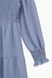 Платье женское однотонное W23-10 L Голубой (2000989402589D) Фото 7 из 13