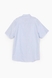 Рубашка однотонная мужская FIGO 7055-B S Голубой (2000904147885S) Фото 8 из 11