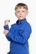 Сорочка однотонна для хлопчика 8235 116 см Синій (2000903890454D) Фото 3 з 13